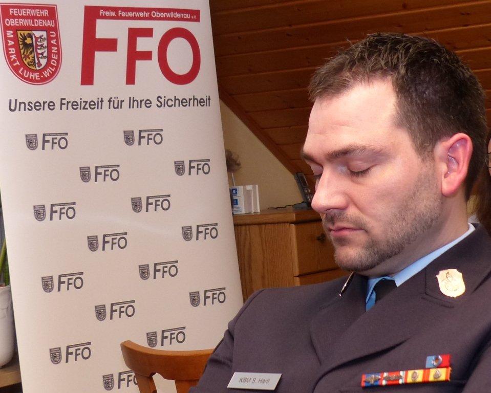 Sebastian Hartl Kreisbrandmeister Feuerwehr Oberwildenau