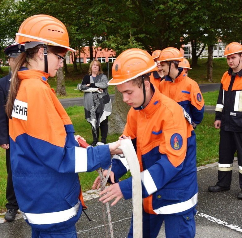 Feuerwehr Waldthurn Spielberg Prüfung Jugend1