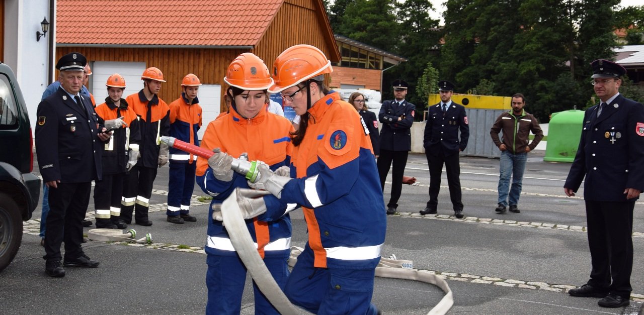 Feuerwehr Waldthurn Spielberg Prüfung Jugend2