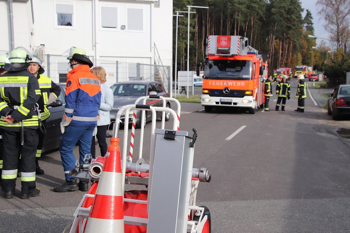 Feuerwehreinsatz Industriegebiet Stegenthumbach Eschenbach 2