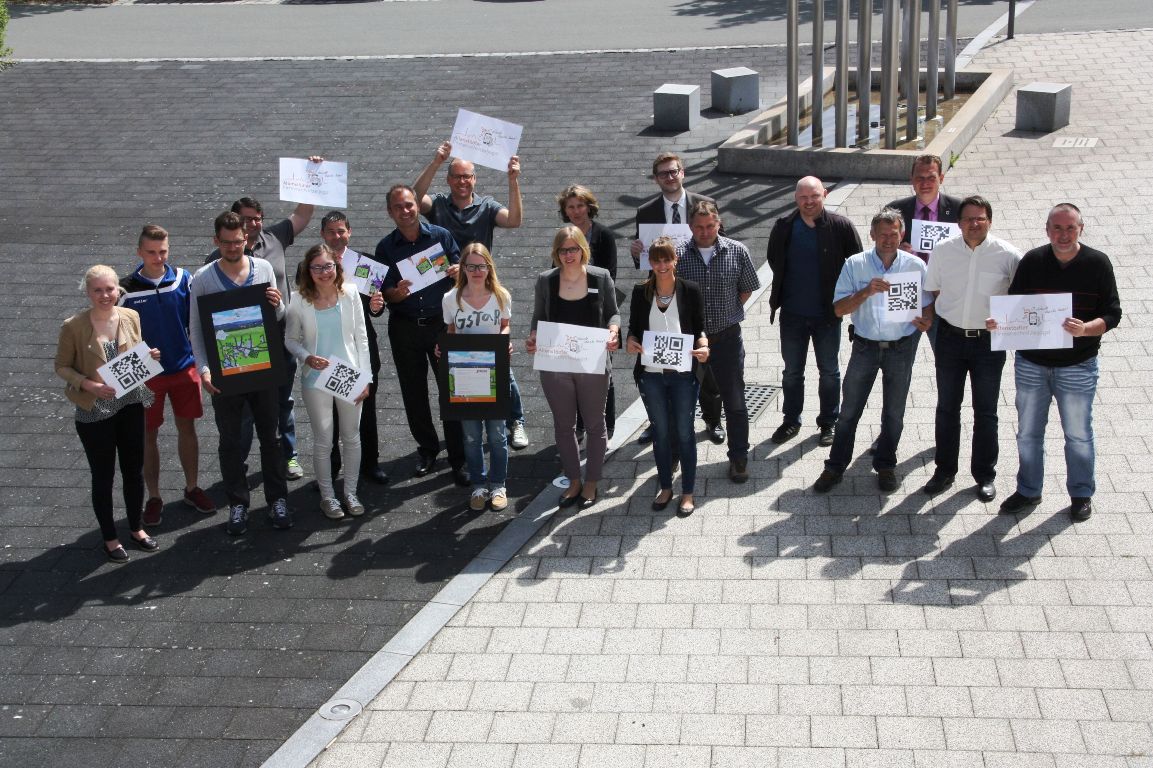 Jagd nach QR-Codes in den Betrieben