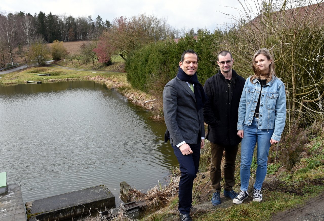 Fischzucht Siller Störnstein MdB Albert Rupprecht