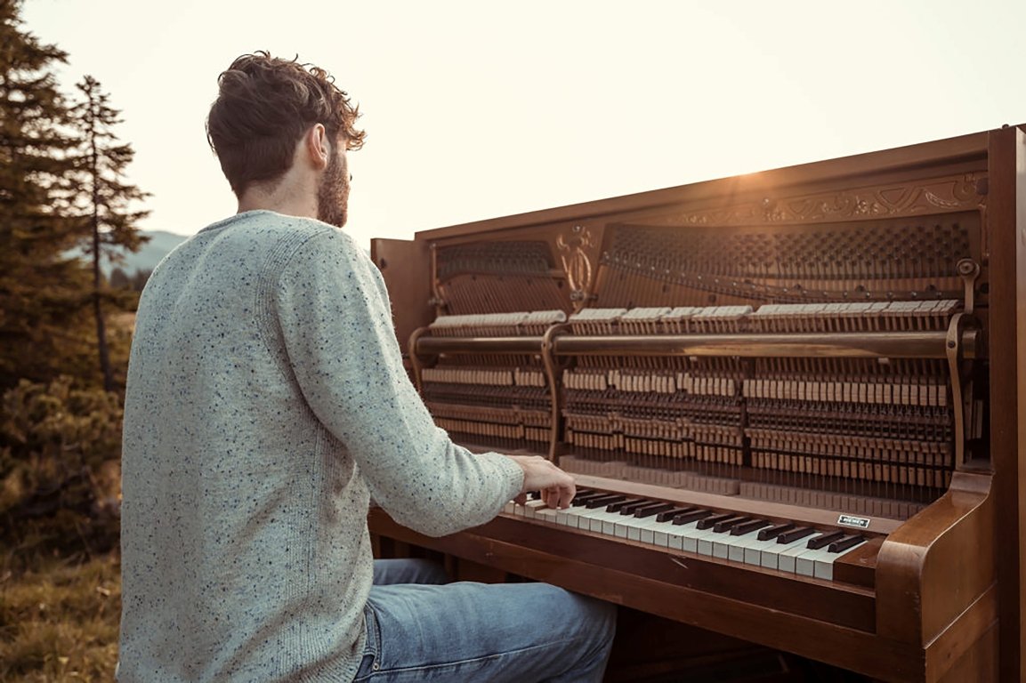 Florian Christl liebt Musik - Vom Medientechniker zum Komponisten und Pianisten