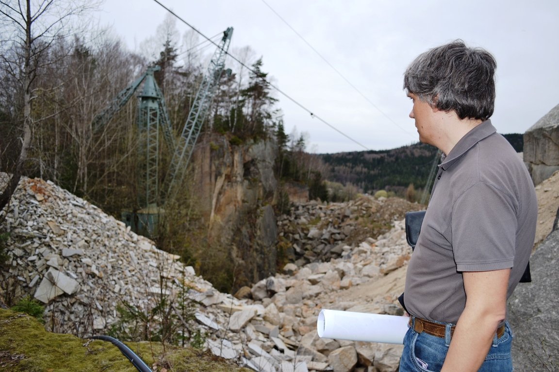 KZ Flossenbürg Krapf Steinbruch
