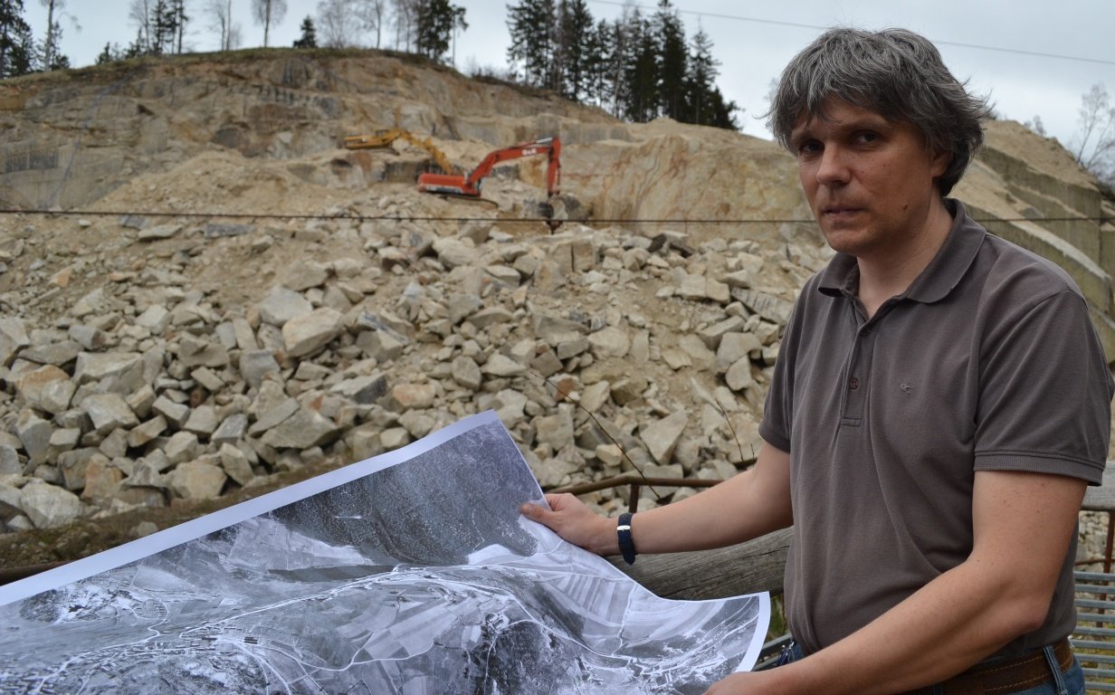 KZ Flossenbürg Krapf Steinbruch