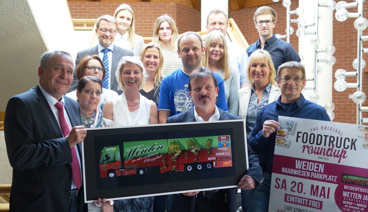 Foodtruck Roundup, Imagetruck Weiden Amberg