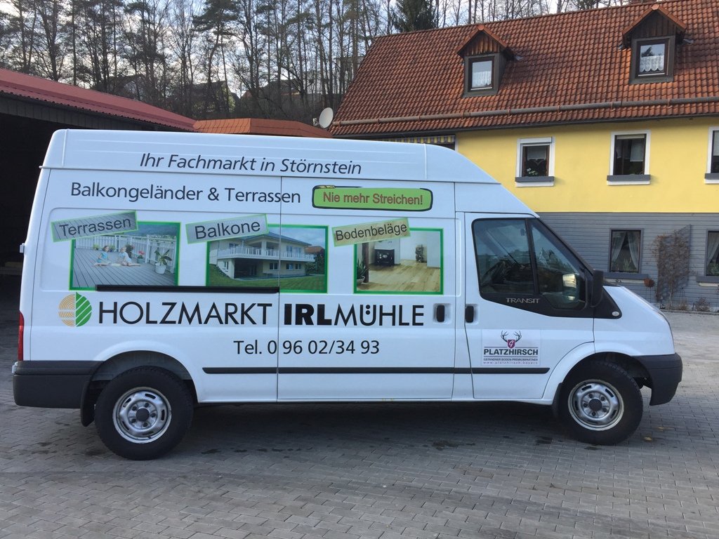 FordTransit Holzmarkt Irlmühle Störnstein Holzhandel Bodenfachmann Bodenbeläge Artikel Advertorial OberpfalzECHO Bilder Stefan Kraus