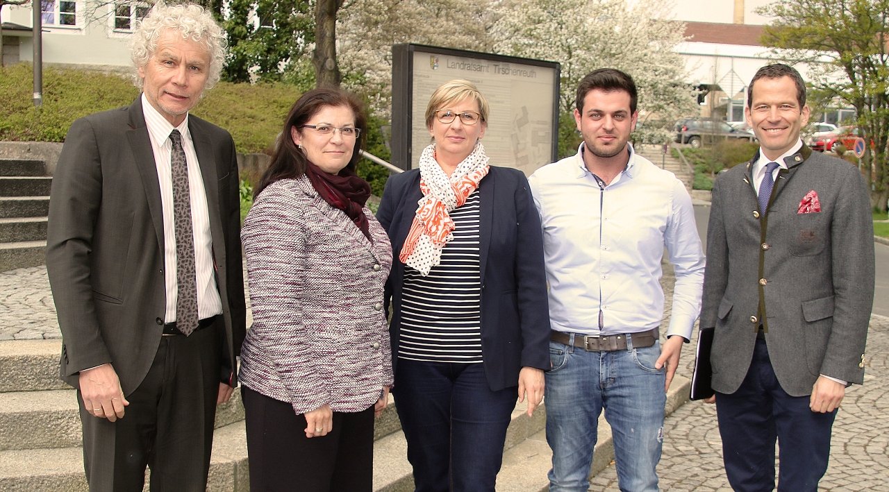Treffen Landrat Lippert, Mdb Rupprecht Bildungskoordinatoren