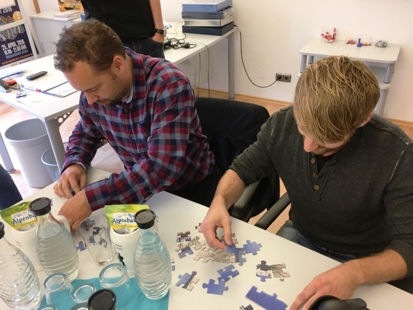 Fotopuzzle, Realschüler NeustadtWN