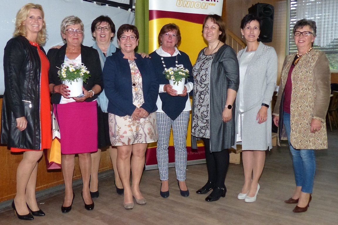 Frauenunion Abschied Maria Färber Roswita Hirmer