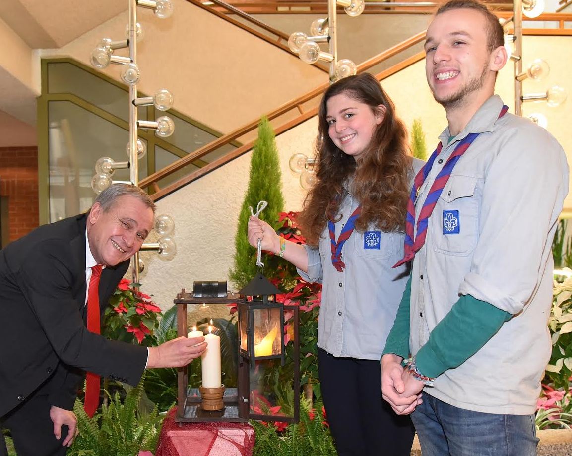 Friedenslicht 2016 Jürgen Wilke