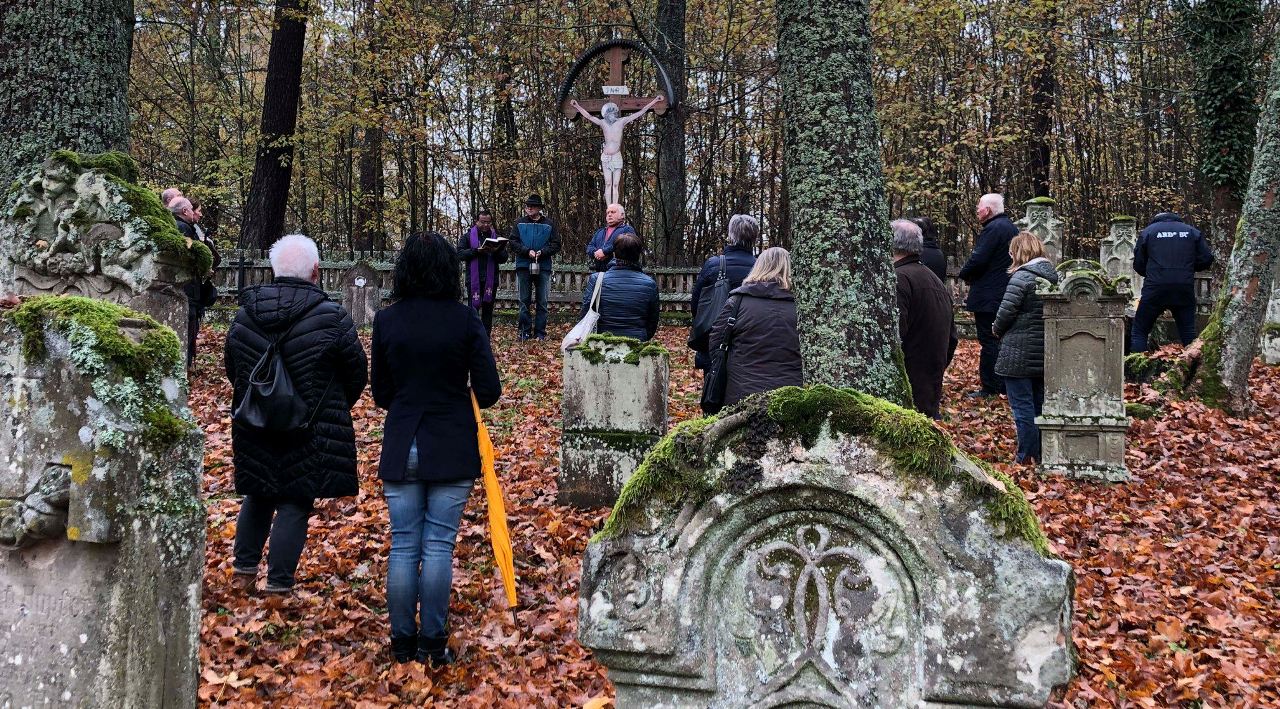 Friedhof Langenbruck Haag Grafenwöhr Truppenübungsplatz 1