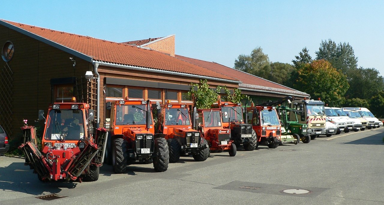 Fuhrpark der Stadtgärtnerei