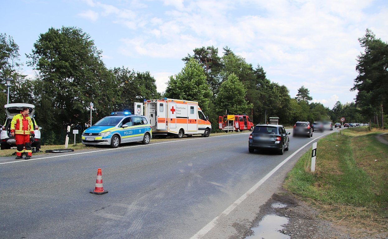 Motorradunfall Grafenwöhr
