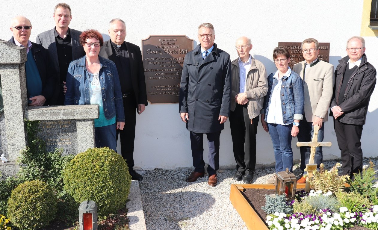 Gedenktafel Pfarrer Georg Witt Tirschenreuth