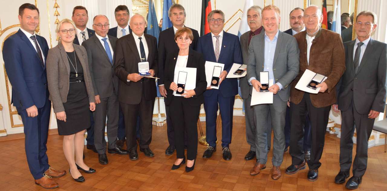 Geehrte Silber- und Bronzemedaillen Weiden NeustadtWN