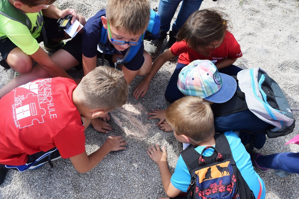 Geocaching 2018 JU Parkstein Schatzsuche Basaltkegel Ferienprogramm (1)