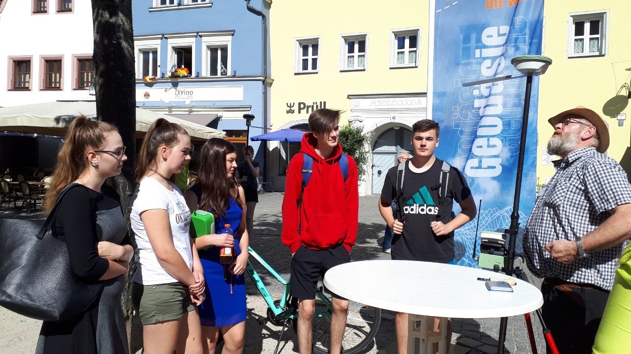 Geodäsie Weiden Innenstadt Gustl-Lang-Wirtschaftsschule Weiden