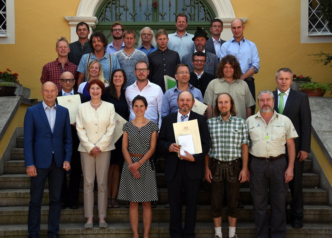 Geprüfte Natur- und Landschaftspfleger Almesbach 2018