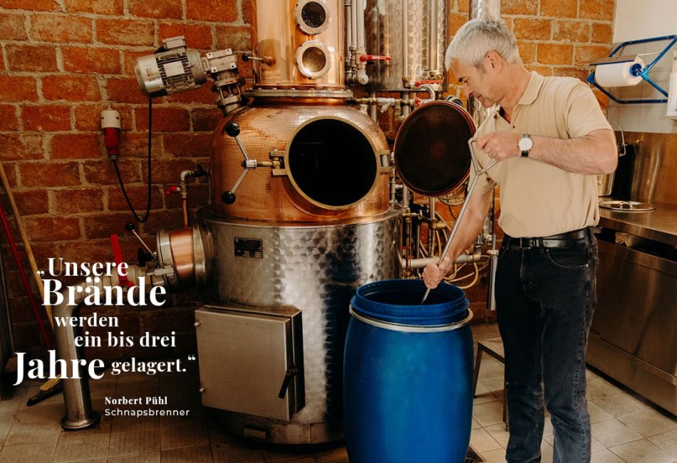 Beschwipste Früchtchen: Feinbrennerei Culm