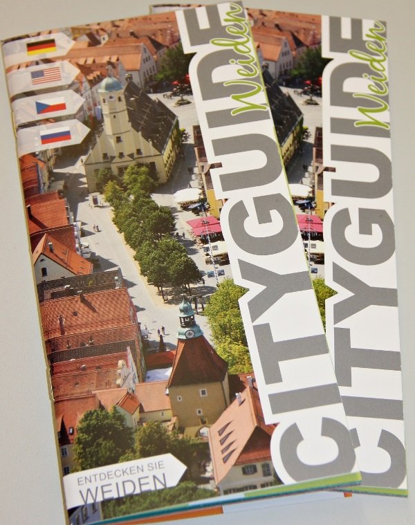 GityGuide Neuauflage Stadtmarketing Weiden Bild Stadtführer Stadt Weiden