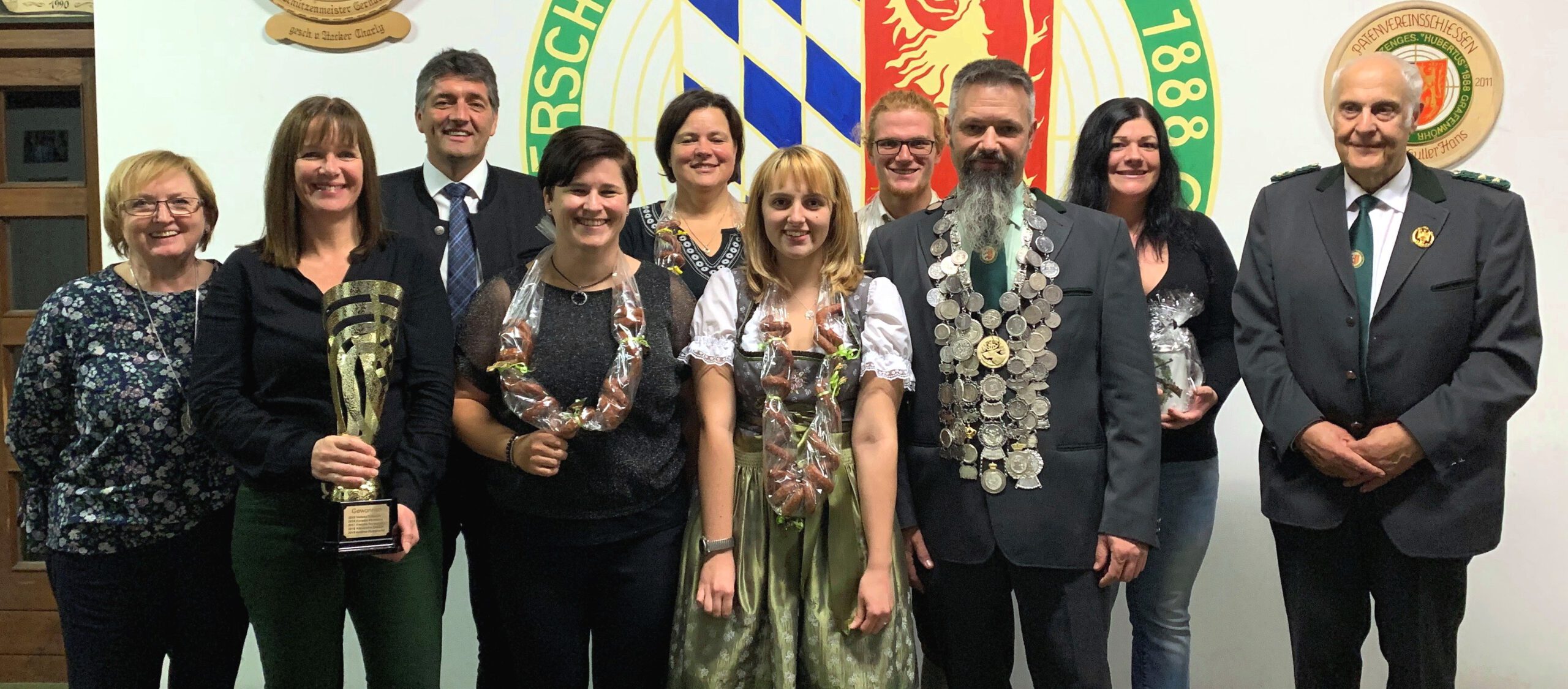 Grafenwöhr_Hubertus-Schützen_Könige und Pokalgewinner
