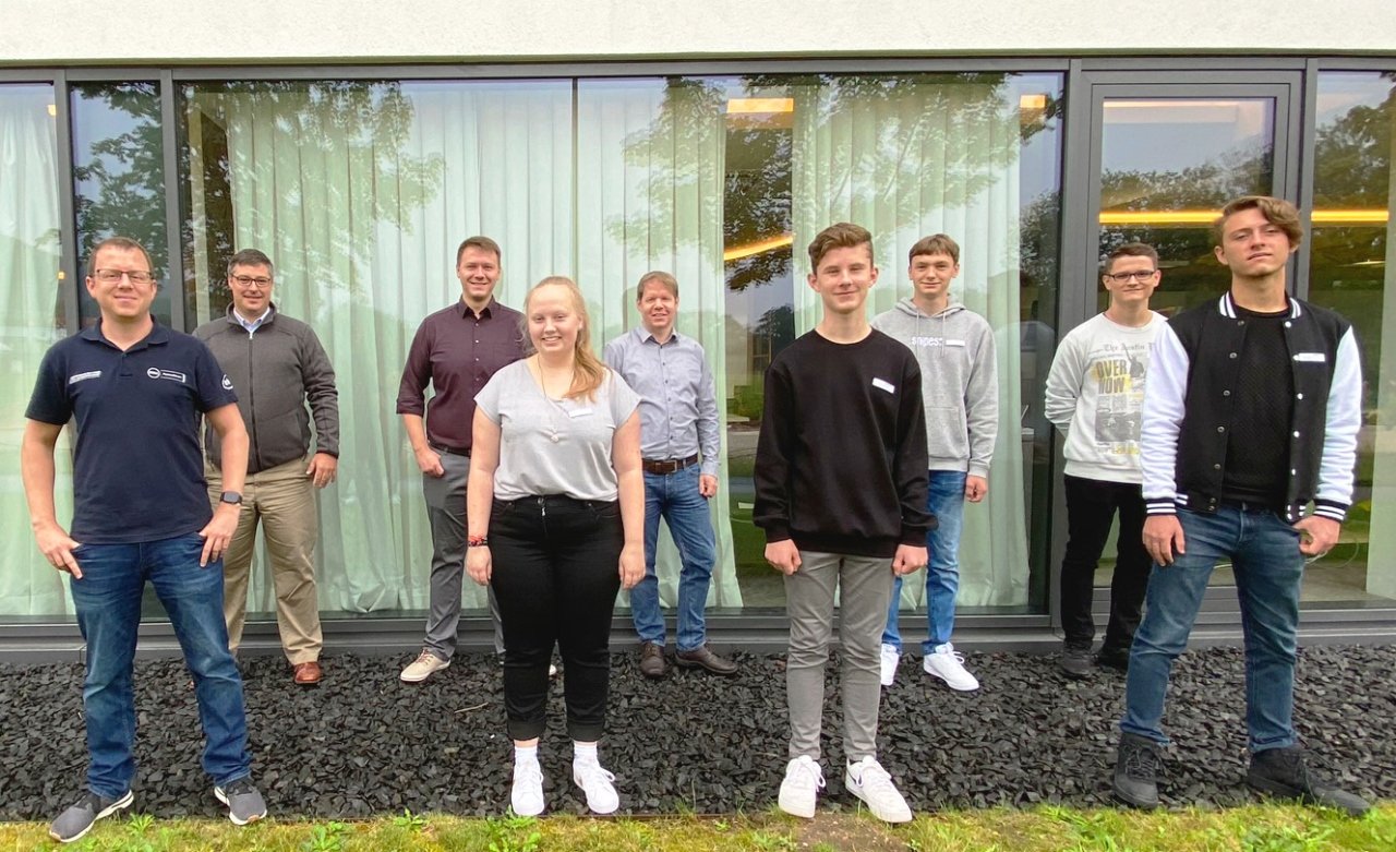 Azubis Grasenhiller Welcome Day 2020