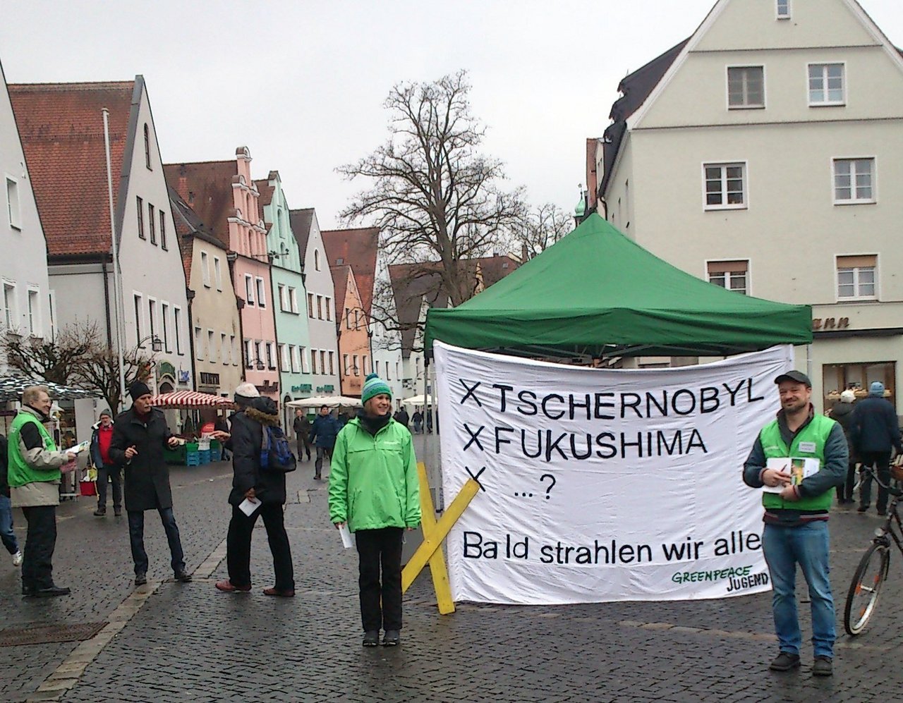Greenpeace Infostand