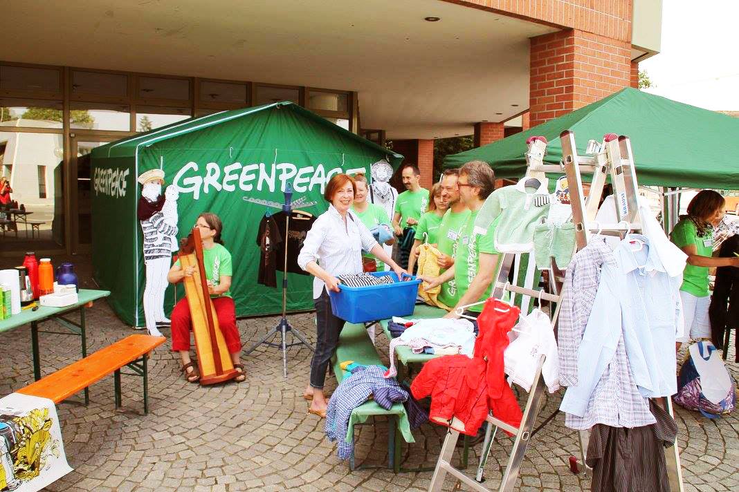 Greenpeace, Kleidertauschparty,