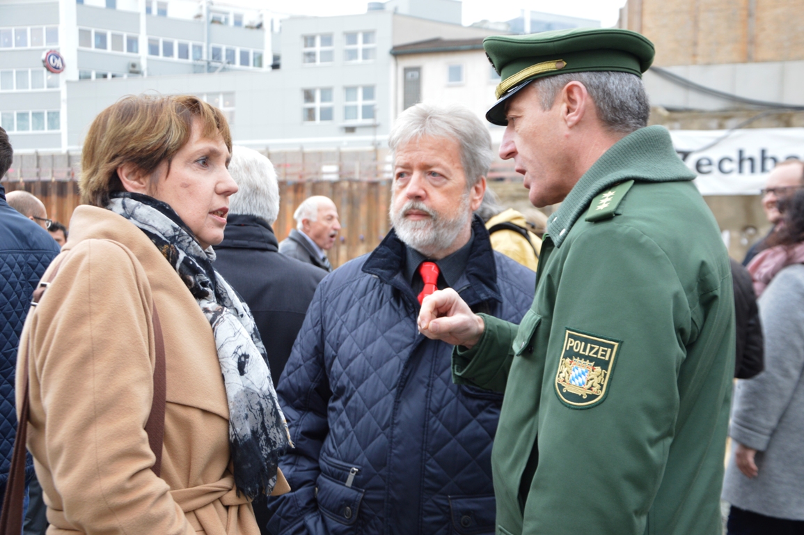 Grundsteinlegung Stadtgalerie Weiden NOC Nordoberpfalz Center Annette Karl Polizei Weiden Klaus Müller (4)
