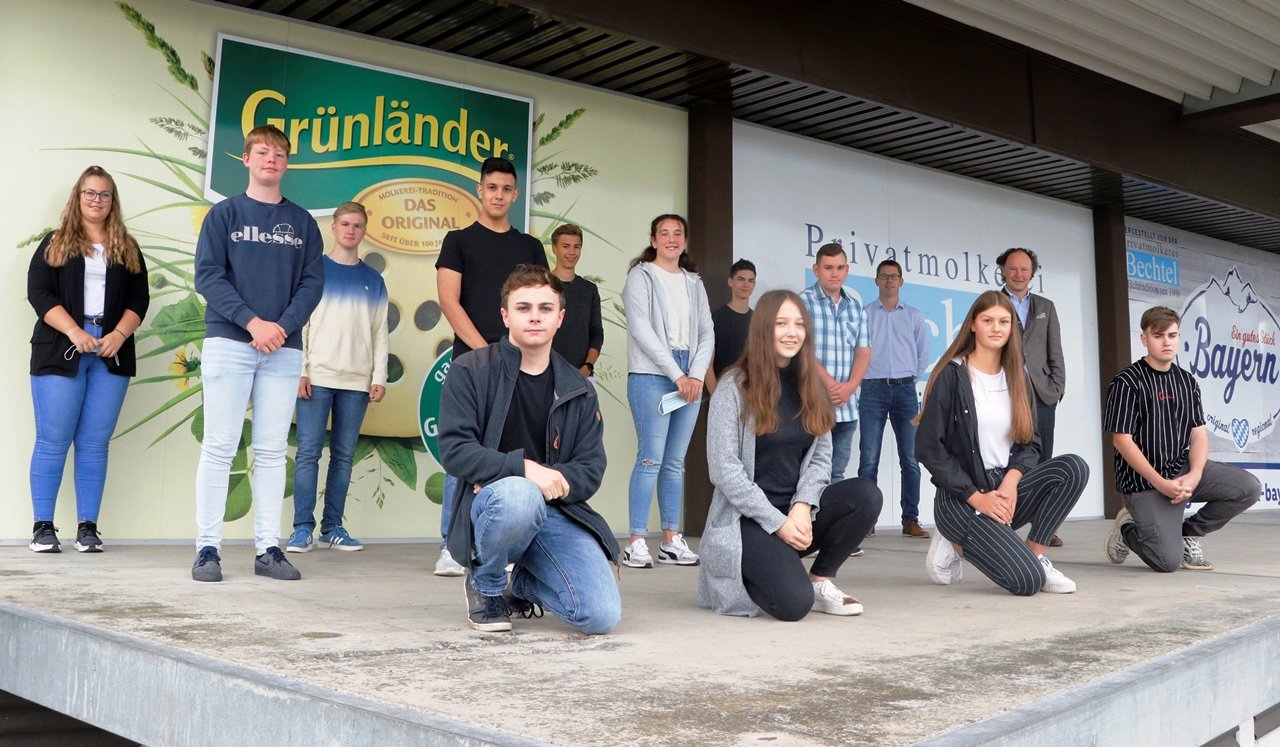 Privatmolkerei Bechtel Azubis 2020