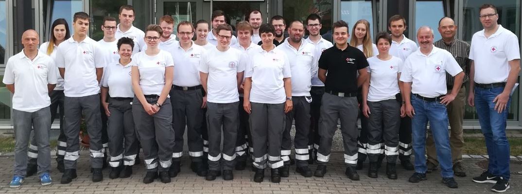 Gruppenbild_TN Rettungssanitäter Ausbildung Weiterbildung BRK Kreisverband Weiden und NeustadtWN