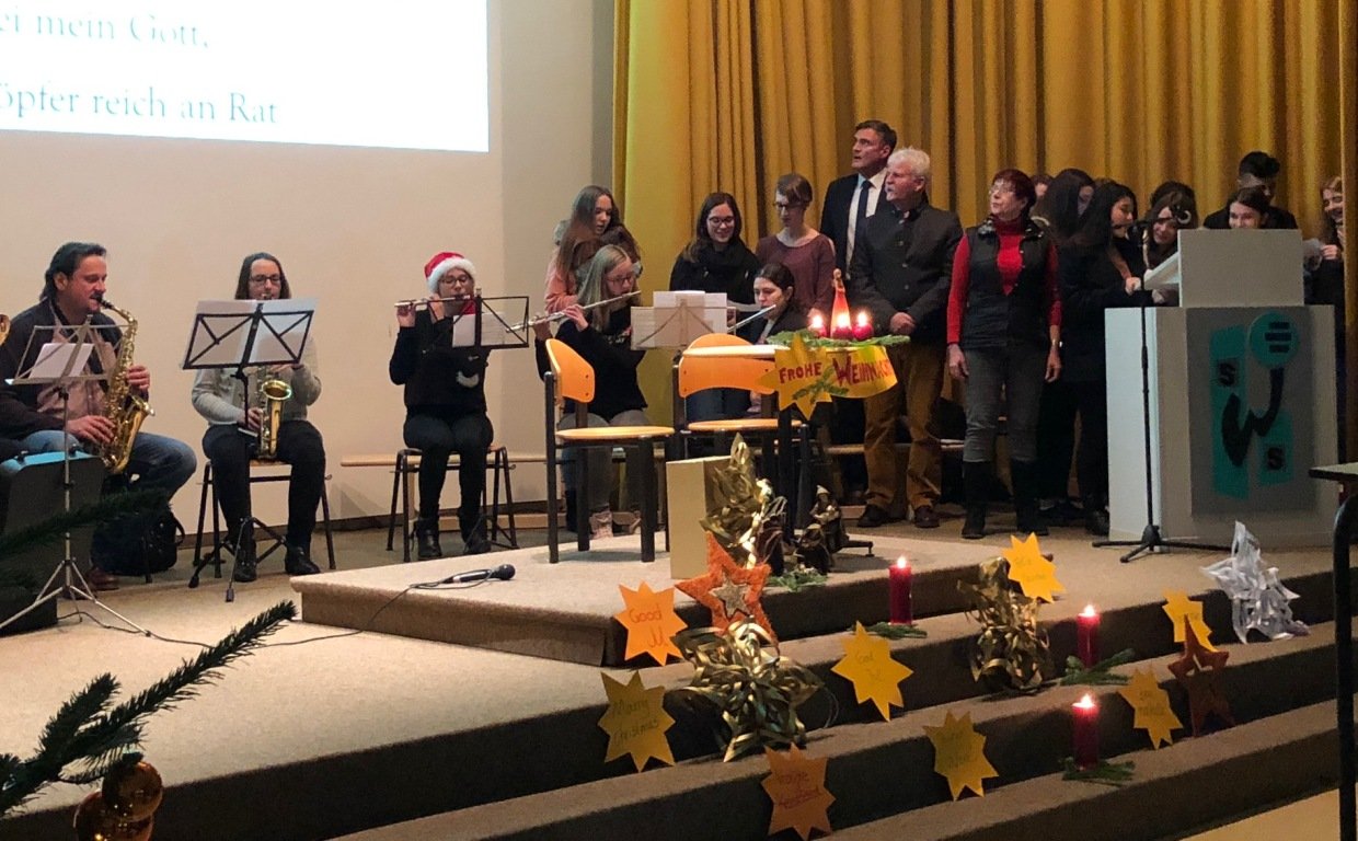 Gustl-Lang-Schule Weiden Wirtschaftsschule Konzert Weihnachtskonzert2