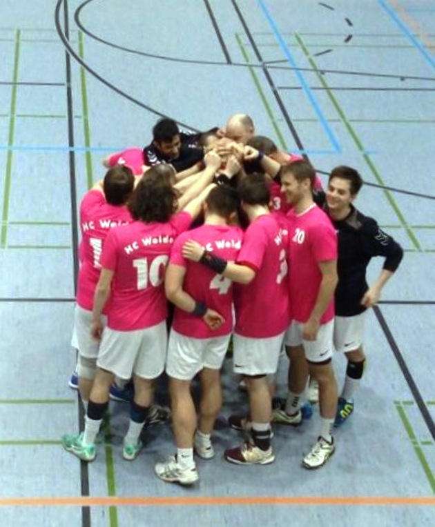 HC Herren, Handball, HC Weiden, Mannschaft, Sport, Jubel