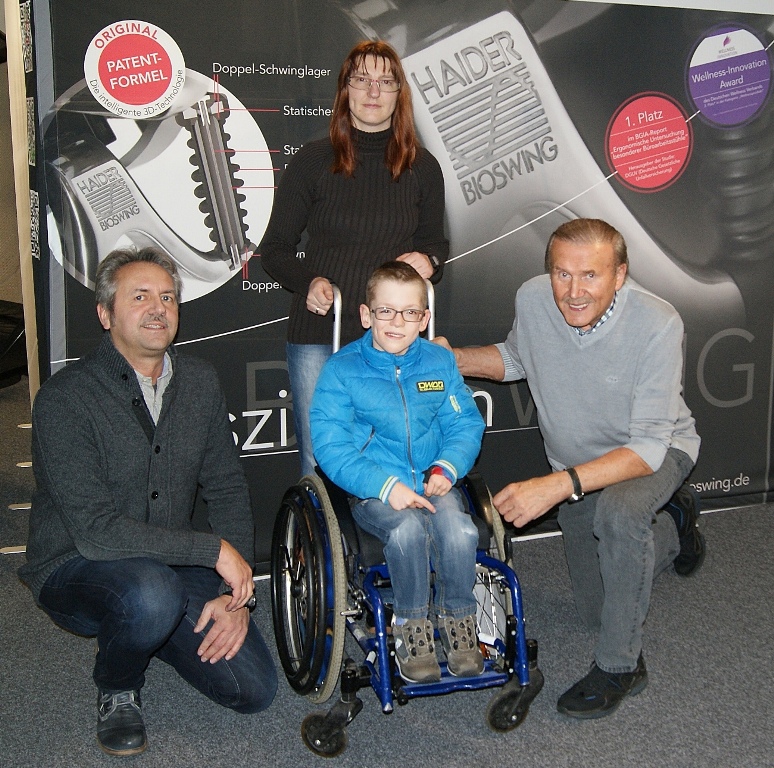 Haider Bioswing spendet für Bastian