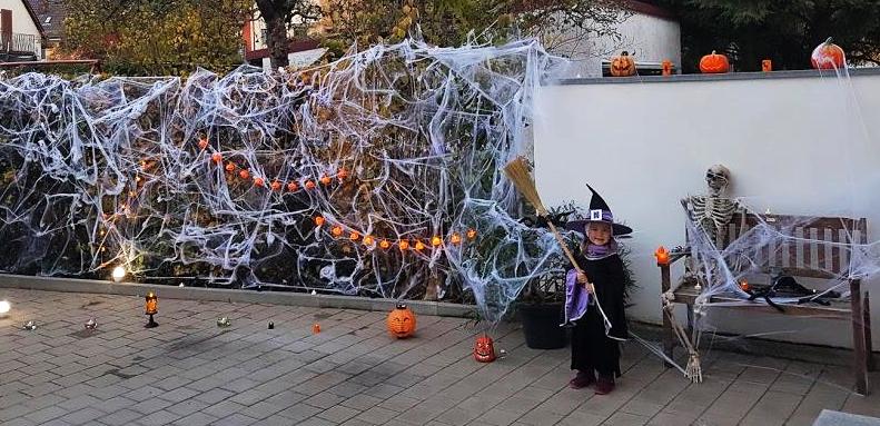 Halloween 2018 Deko Familie Neubauer Mühlweg Weiden