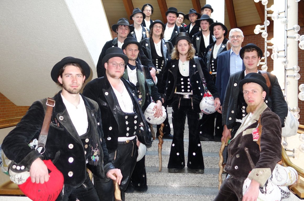 Handwerksgesellen Auf der Walz Weiden Rathaus