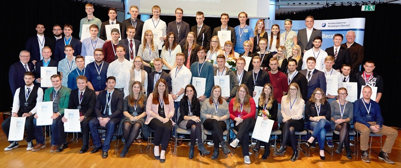 Handwerkskammer Kammersieger Azubi-Elite Made in Ostbayern 2017