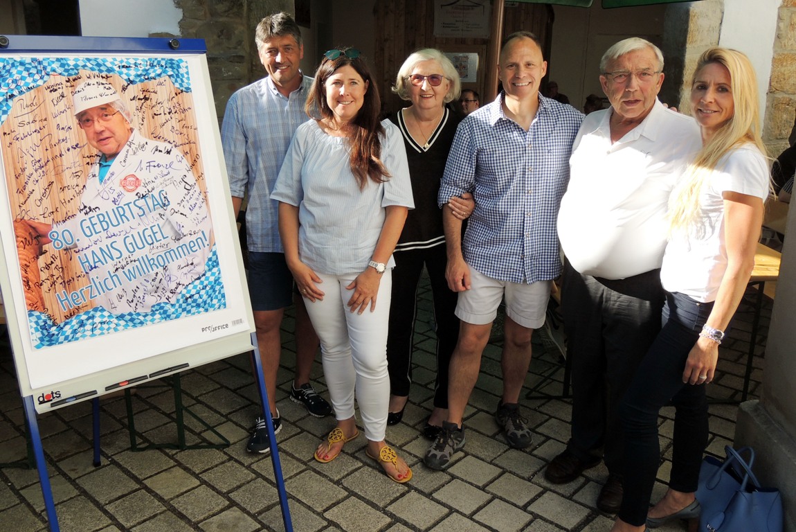 Hans Gugel Metzgermeister 80 Geburtstag Grafenwöhr