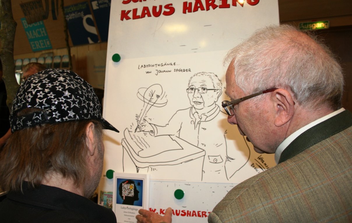 Johann Hans Spörrer, Messestand Buchmesse Wunsiedel (1)