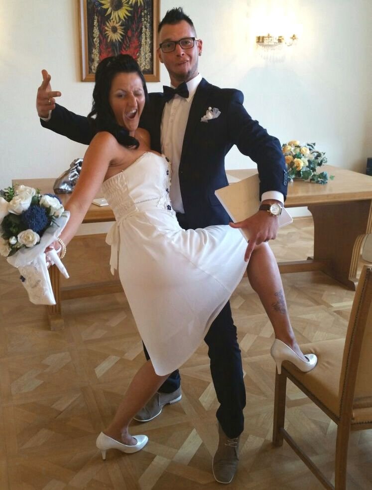 Heiraten, Hochzeit, Standesamt, Brautpaar