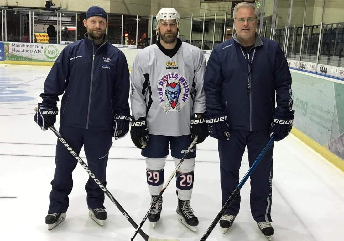 Herbert Geisberger Blue Devils Weiden Neuzugang Wechsel Nummer 32