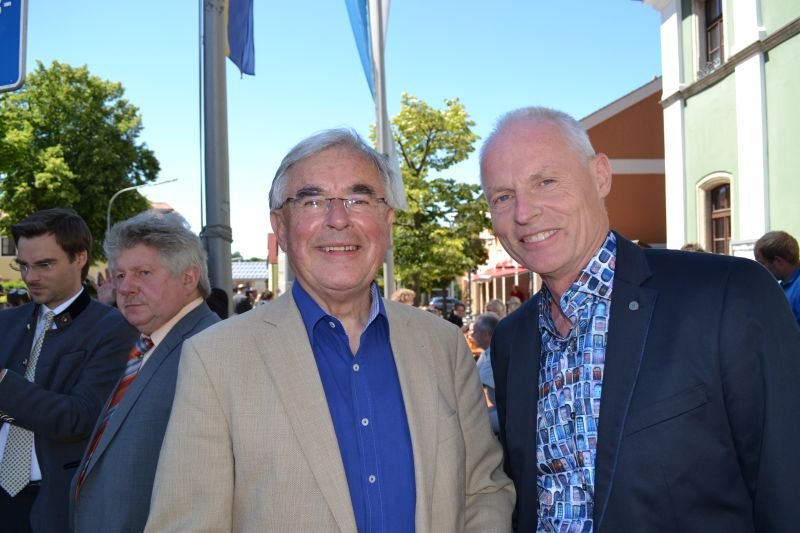 Heribert Bäumler Boheme Kulturverein und Norbert Neugirg Zoiglkoordinator