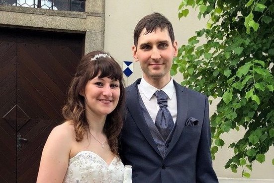 Erste Hochzeit des Jahres 2020 im Kloster St. Felix