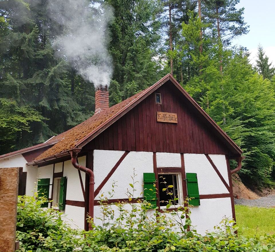 Tag der offenen Tür Köhlerhütte Pressath Learning Campus