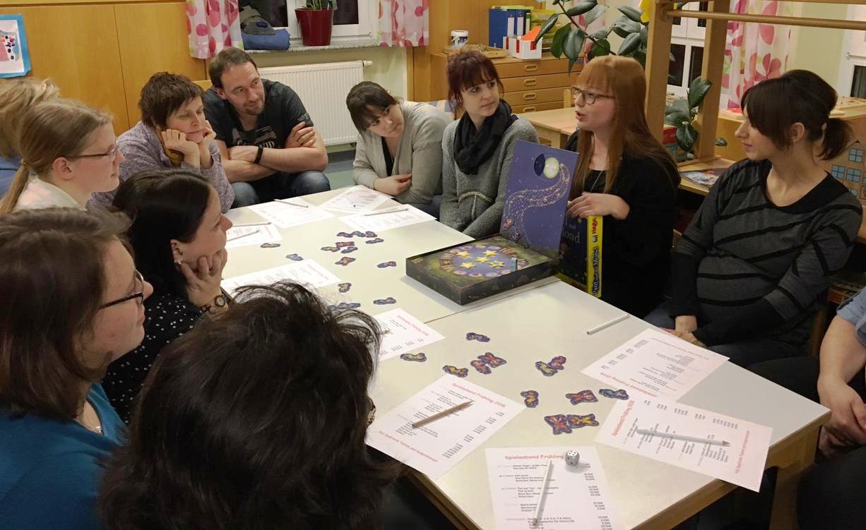 Spieleabend Kindergarten Wurz