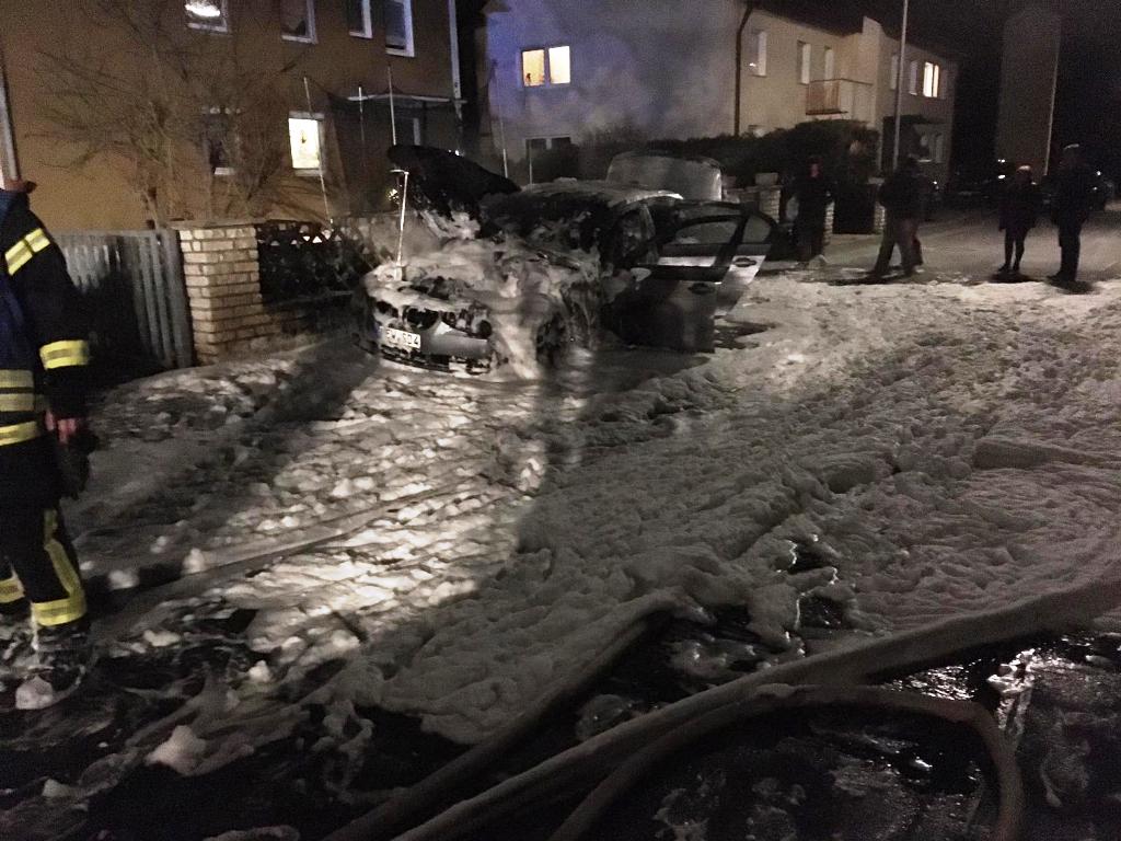 BMW Brand Polizei Etzenricht Feuerwehr