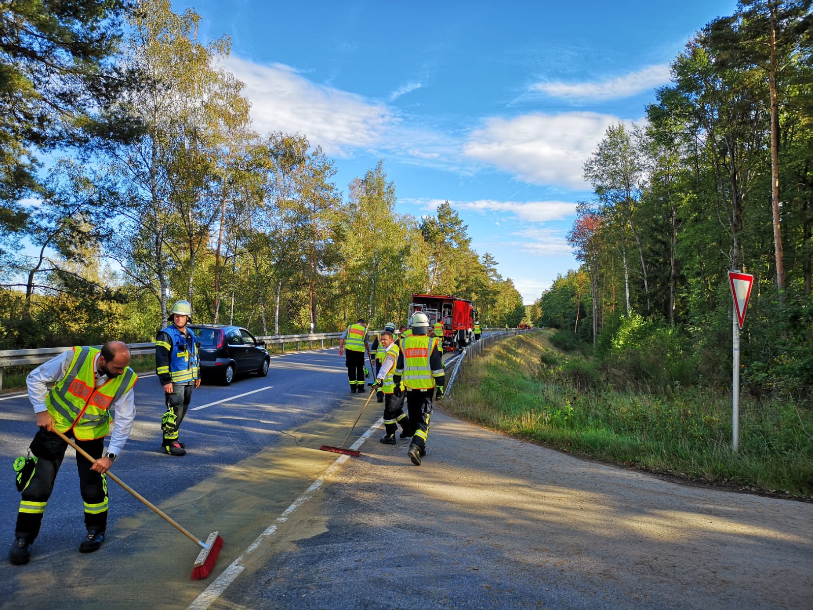 Ölspur Etzenricht statt Kirwa Oberwildenau