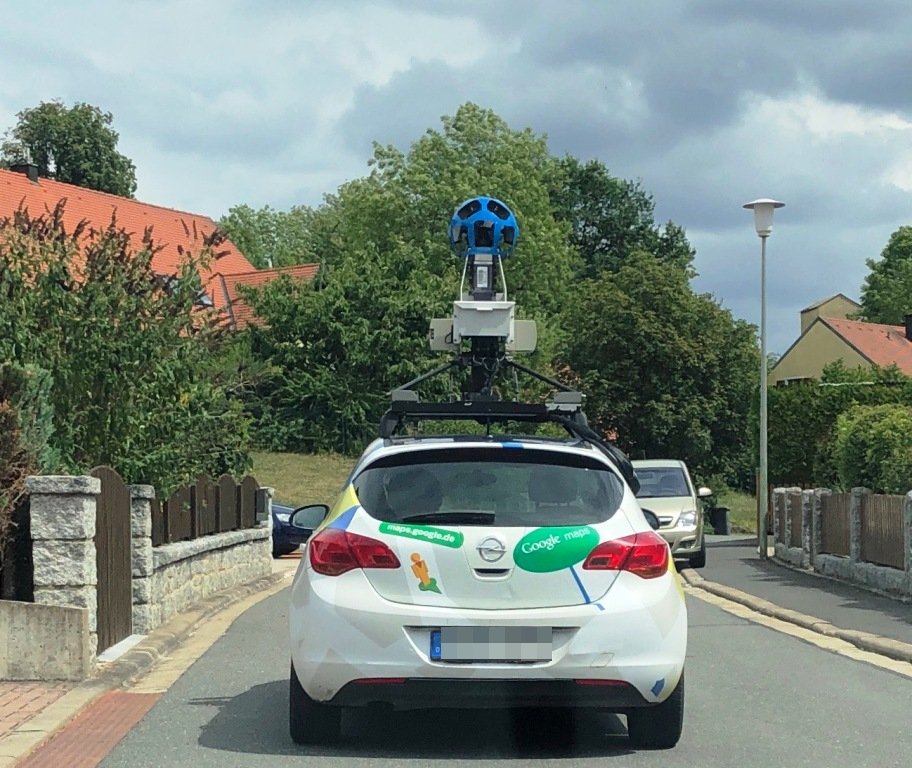 Google Street View Auto Parkstein