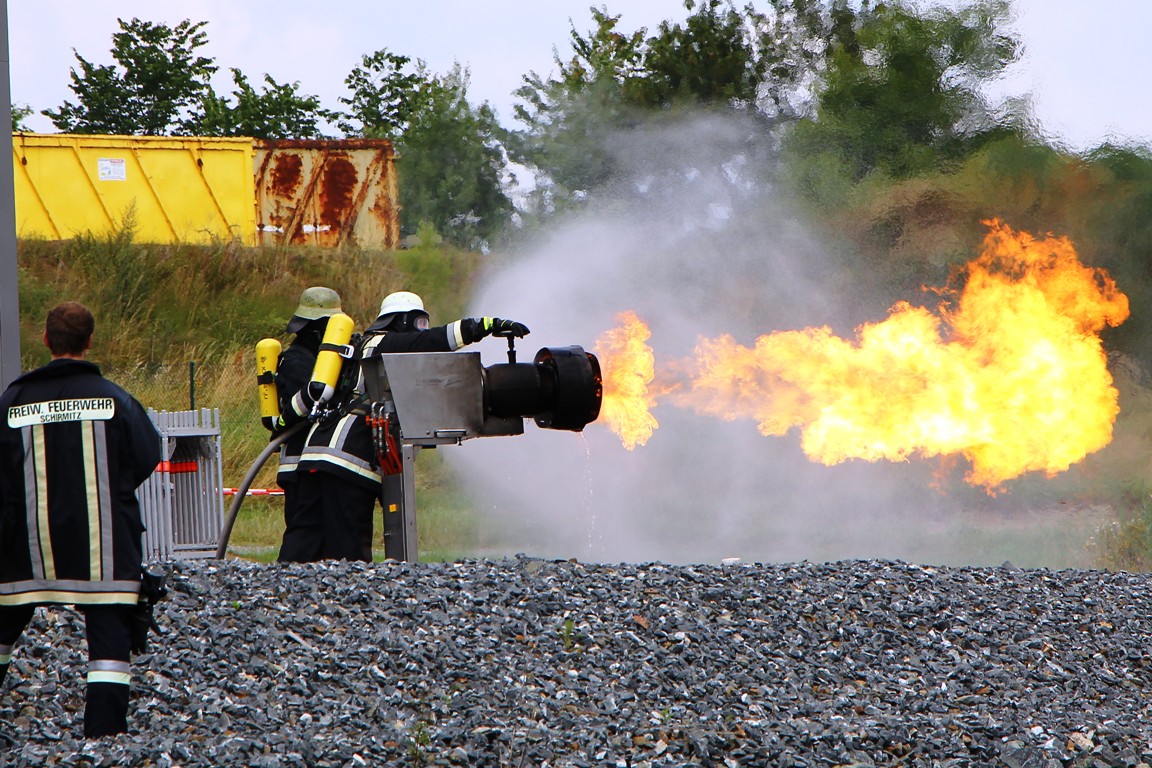 Tag der offenen Tür Atemschutzübungsanlage Neuhaus